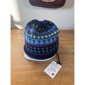 Himalayan Naari Womens Fair Trade Hand Knit Wool Blend Beanie Hat